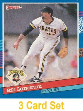 Bill Landrum Baseball Card Collection